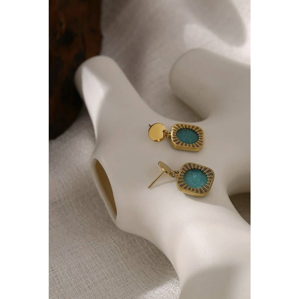 Aves Turquoise Drop Earrings