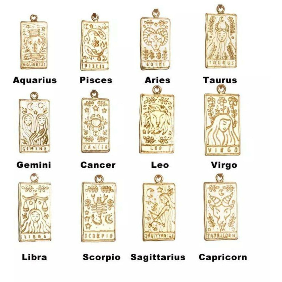 Mystere Constellation Bar Gold Necklace