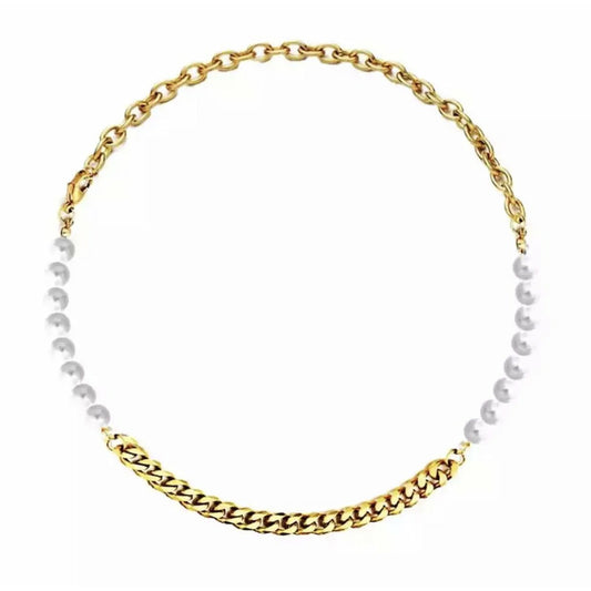 Combination Pearl Necklace - Choker or Short