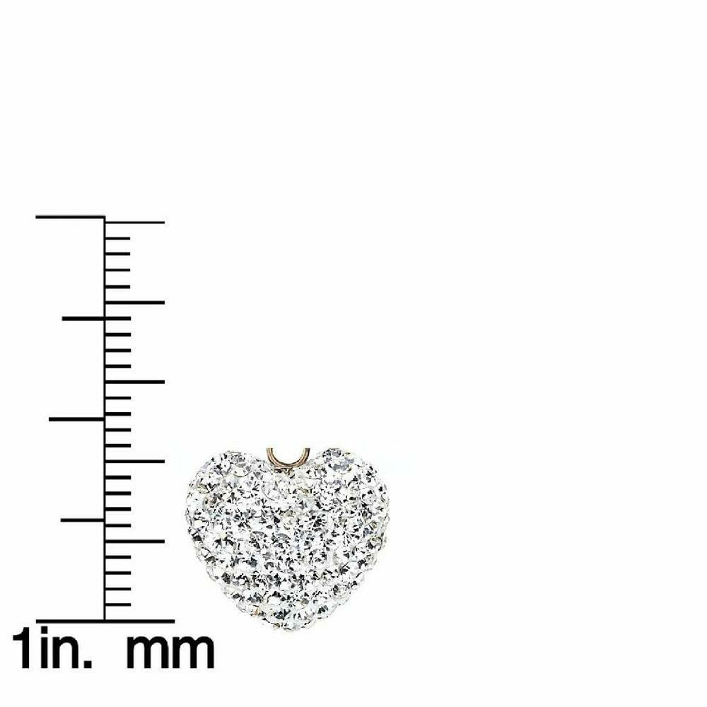 Lovers Lane - Swavorski Crystal Heart Necklace - Sophistycats Jewelry