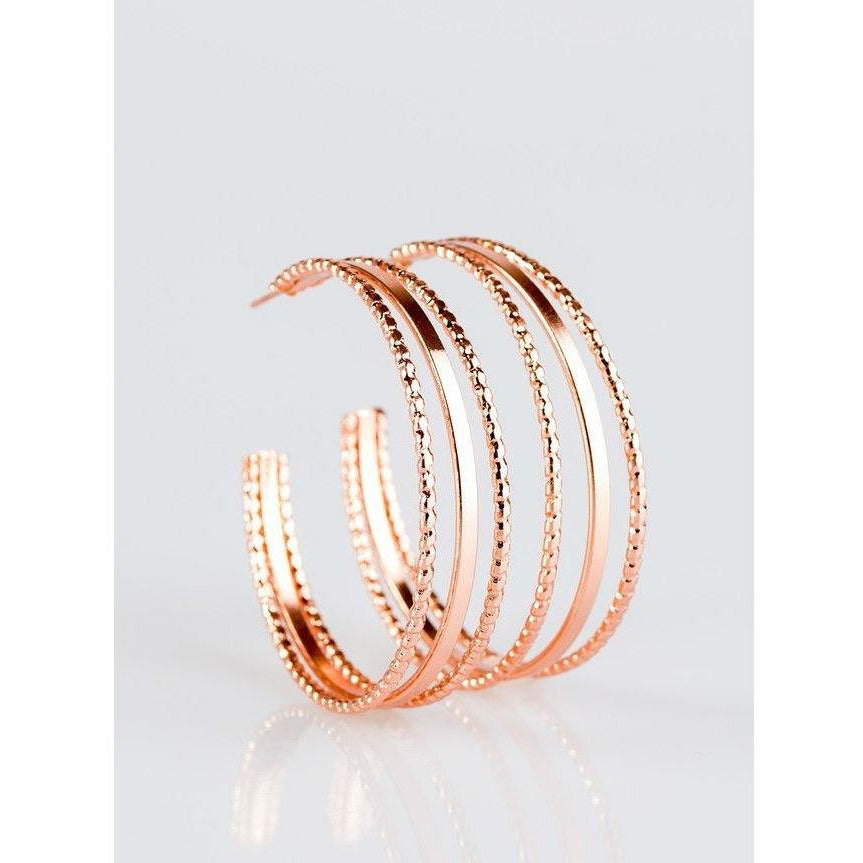 Its 5 OClock Somewhere - Copper Earrings - Sophistycats Jewelry