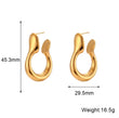 Isha Statement Hoop Earrings