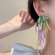 Iridescent Waterfall Earrings