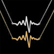 Heartbeat Stainless Steel Necklace