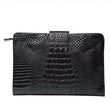 Teagan Faux Crocodile Crossbody / Clutch Bag