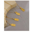 Mystere Constellation Bar Gold Necklace