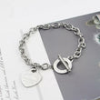 Heart Tag Bracelet