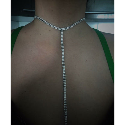 Denise Lariat Choker Necklace