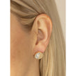 Half-Moon Minimalist Gold Earrings 