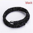 Crystal Double Wrap Bracelet - Sophistycats Jewelry