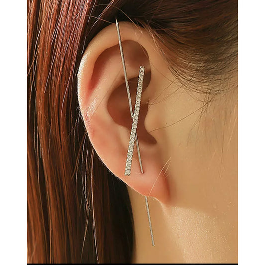 Ear climber earrings - pair 