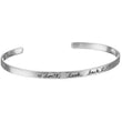 Dont Look Back’ bracelet wear everyday as your daily reminder, affirmation and inspiration. - Gold / Silver / Rose Gold Cuff Bracelet 