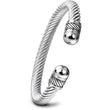 Designer Inspired Cuff Bracelet - Gold and Silver
