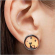 Halloween Stud Earrings - Stainless Steel ( candy corn, pumpkin, witch, ghost, fall leaves, haunted house)