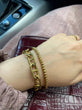 Posh Gold Beaded Bracelet