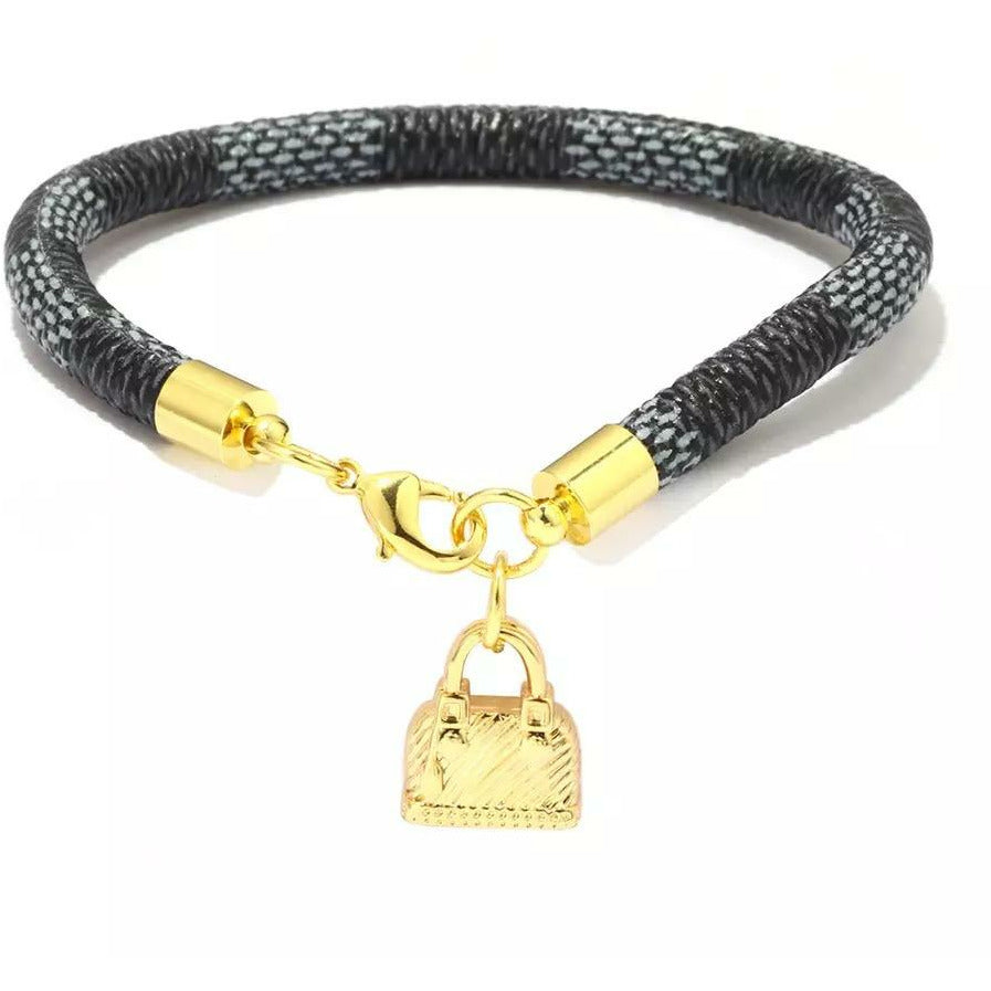Snake Leather Bracelet