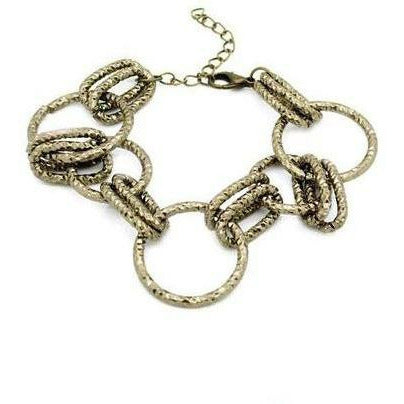 Covert Brass Bracelet - Sophistycats Jewelry