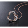 Austrian Heart Necklace w/ Earrings