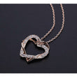 Austrian Heart Necklace w/ Earrings