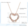 Austrian Heart Necklace w/ Earrings
