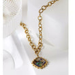 Devon Abalone Gold Necklace