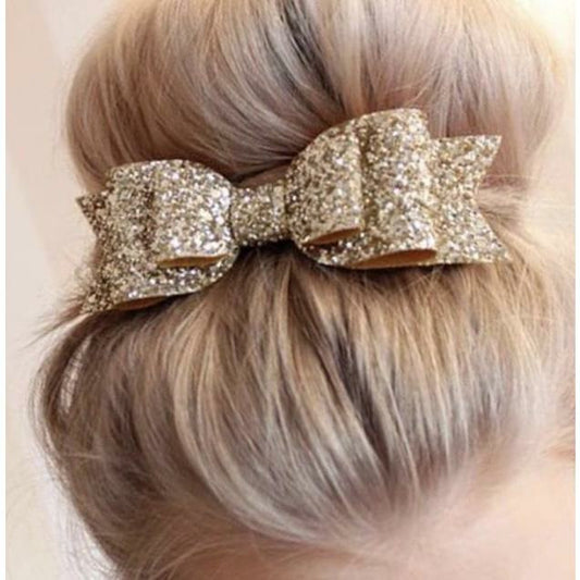 Sparkles BowKnot Hair Clip - Cheerleading hair bows