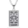 Mystere Constellation Bar Silver Necklace