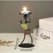 African Woman Candlestick Holder