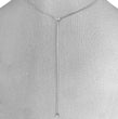 Moissanite Diamond Lariat Necklace