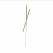 Slashed Needle Ear Climber Earrings - Gold or Silver
