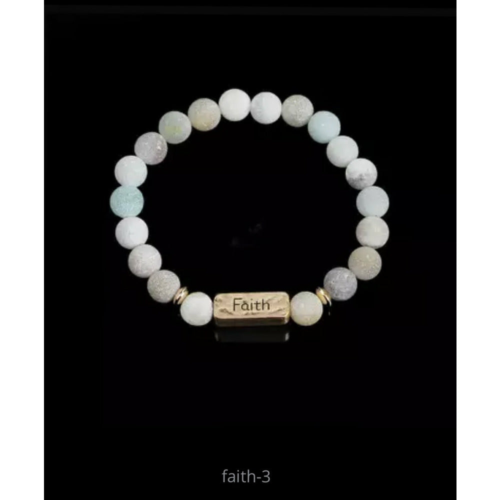 Inspire Me Bracelet - Faith, Strong, Blessed, Powerful, Patience, Sister, Best, Friends, Hope