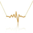 Heartbeat Stainless Steel Necklace