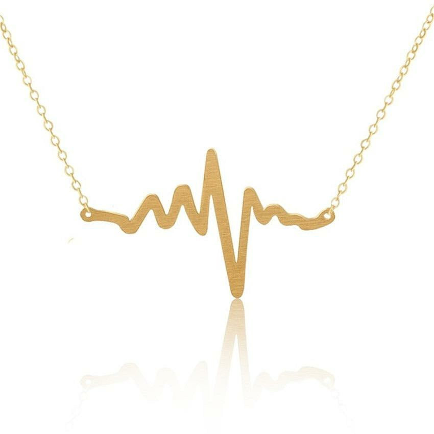 Heartbeat Stainless Steel Necklace