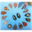 Fun Halloween Leather Earrings :skeleton, pumpkin, ow, bat, Mexican skeleton, web, moon and more 