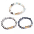 Inspirational message bracelet - blessed