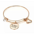 She Believe She Could So She Did Inspirational Bangle bracelet 