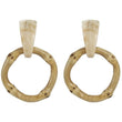Tiki Bamboo Hoop Earrings