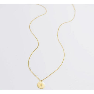 Star-Ry Gold Stainless Steel Necklace