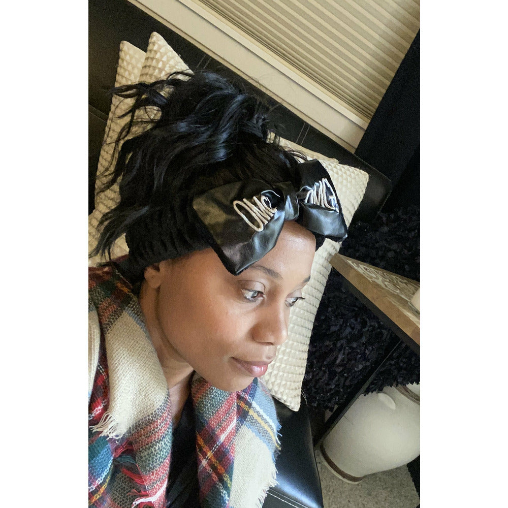 OMG Makeup Spa Headband with Bow