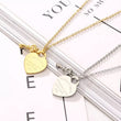 Forever Love Heart+Key Necklace