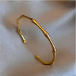 Bamboo Cuff Bracelet 