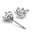 Moissanite Diamond Stud Earrings