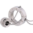 Double Love Loop Austrian Crystal Necklace