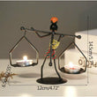 African Woman Candlestick Holder