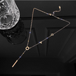 LOVE Letter Lariat Necklace - Stainless Steel