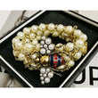 G-Vintage Bee Pearl Bracelet