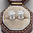 Moissanite Diamond Stud Earrings