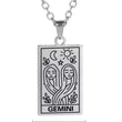 Mystere Constellation Bar Silver Necklace