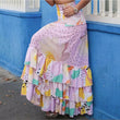 Bikini Cover-up - Long Flowy Summer Skirt