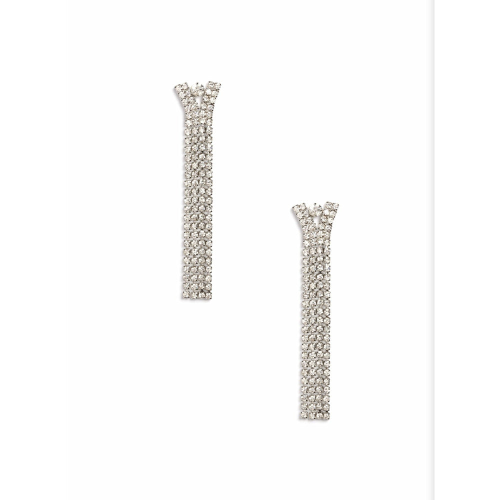 Diamond Clout Drop Earrings